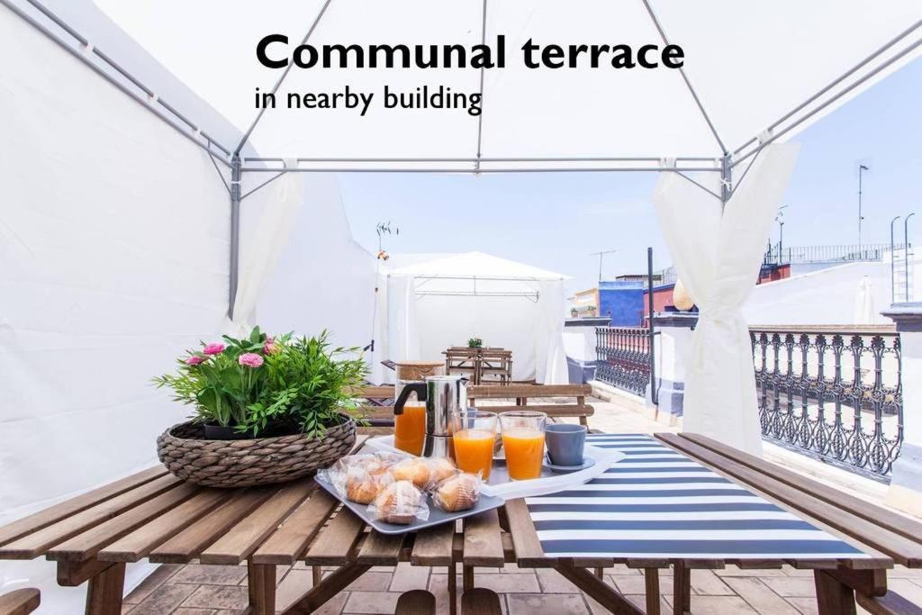Hostly Rivero 2B Center-Fibre-Communal Terrace-Parking Optional-Cless Sevilla Buitenkant foto
